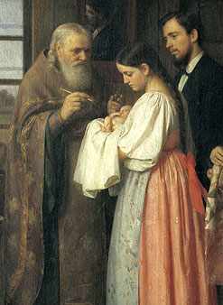 Таинство крещения ребенка