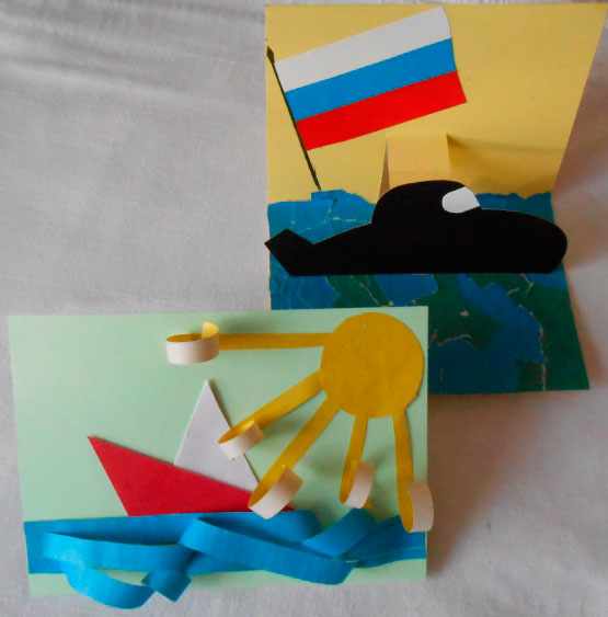 открытки со дню защитника отечества в детском саду