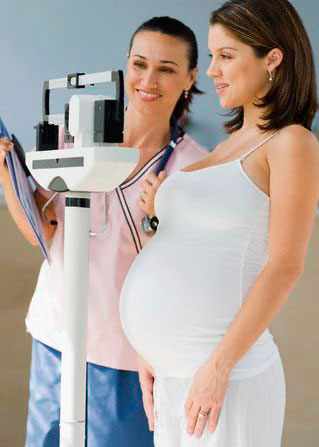 как следить за весом беременной