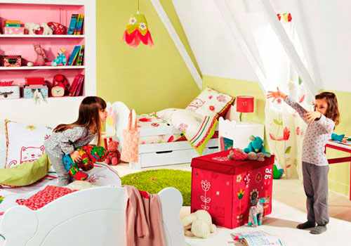 мебель для детской мансардной комнаты