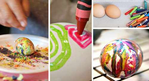 Красим яйца на Пасху: оригинальные идеи с помощью воскового мелка