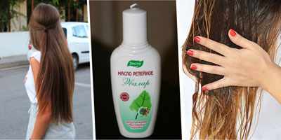 Маски против выпадения волос репейным маслом