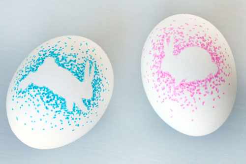 Красим яйца на Пасху: оригинальные идеи с помощью салфеток 3