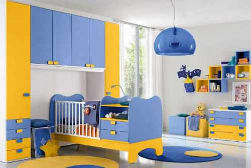 Цвета для детской мальчика. Как выбрать лучший цвет для детской комнаты 9