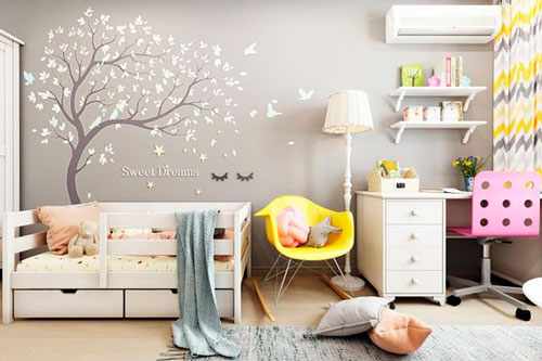 Детская комната в скандинавском стиле для двоих 4