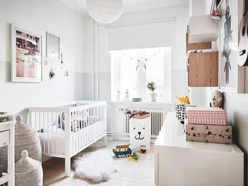 Детская комната в скандинавском стиле для двоих 9