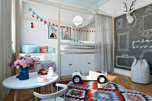 детская комната дизайн скандинавский стиль 4