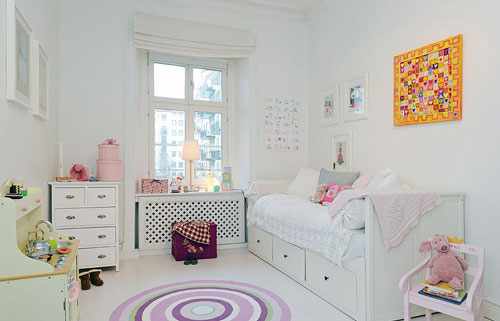 детская комната в белом цвете 3