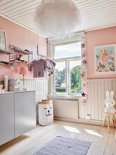 детские комнаты в скандинавском стиле фото