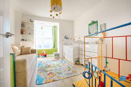 детская комната дизайн интерьера для малыша 6