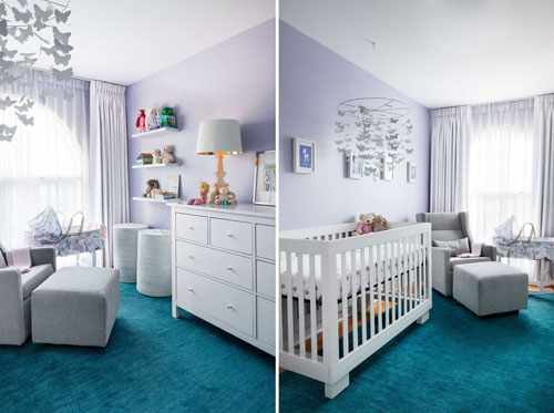 Дизайн комнаты для малыша в современном стиле