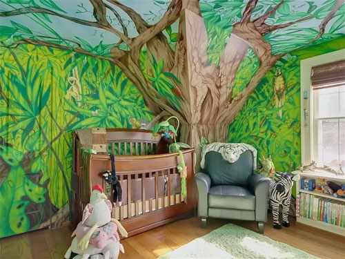 Дизайн комнаты для малыша в африканском стиле 2