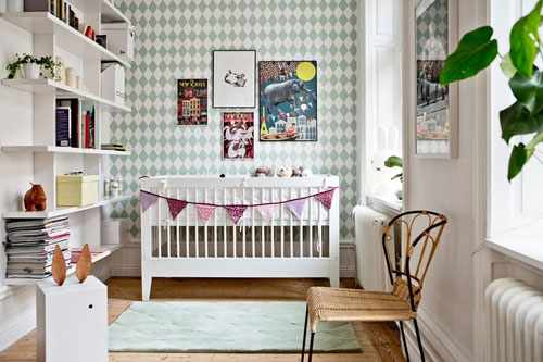 Дизайн интерьера детской комнаты для малыша 6
