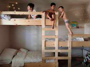 детская комната для трех мальчиков