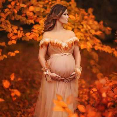 Осенняя фотосессия для беременных 4