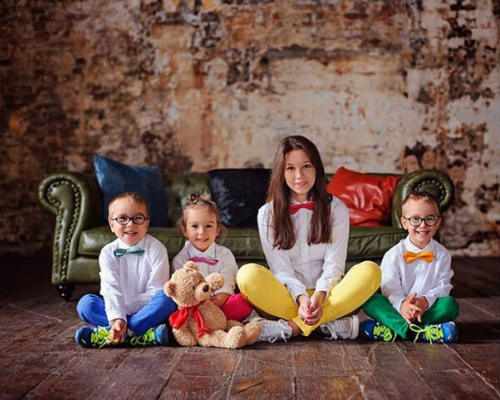 Крутые идеи для семейной фотосессии с детьми 1