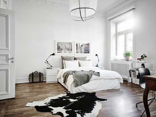 фото интерьера спальни в скандинавском стиле 2