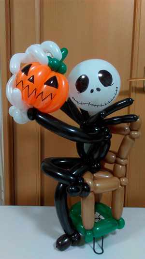 как украсить комнату на хэллоуин своими руками из шаров