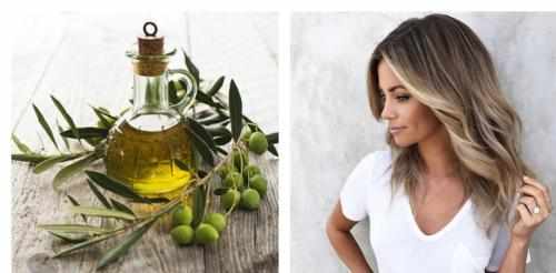 осветлить волосы оливковым маслом