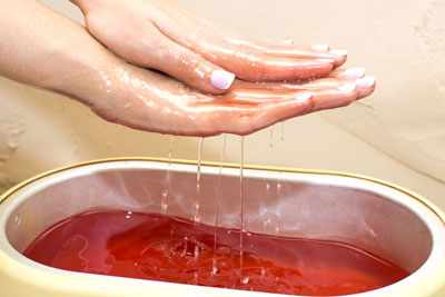 парафиновая ванна для ухода за кожей рук после антисептика