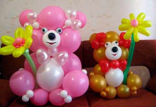 украшение воздушными шарами на день рождения ребенку 4 года