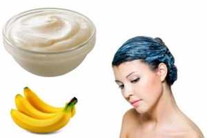 Маска с бананом для восстановления волос