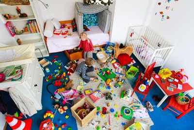 Как поддерживать чистоту и порядок в детской комнате