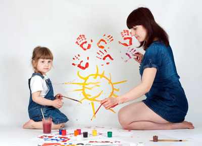 научить ребенка рисовать поэтапно простые рисунки