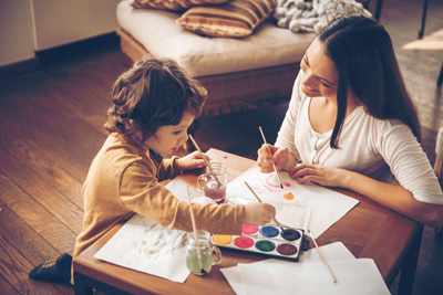 как научить ребенка рисовать