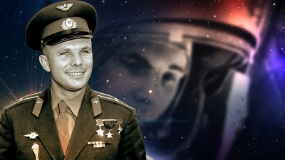 История Дня космонавтики для детей: Юрий Гагарин