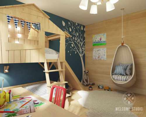 50 лучших идей дизайна детской комнаты 1