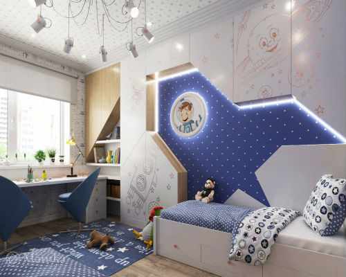 Идеи интерьера для детской комнаты 10