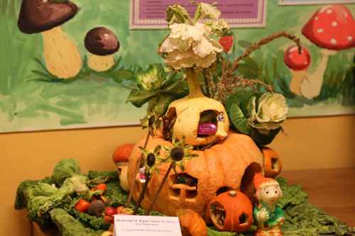 поделки из овощей и фруктов в детский сад своими руками на тему осенняя фантазия 4