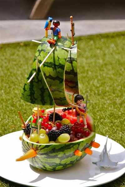 детские поделки из овощей и фруктов своими руками в сад 4