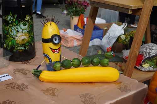 поделки из овощей и фруктов своими руками в детский сад 4
