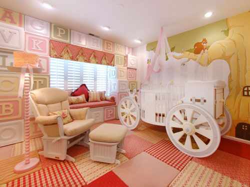 современный дизайн детской комнаты для малыша 6