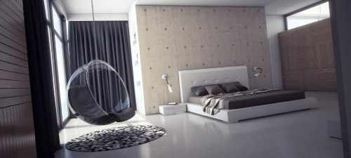 спальня в стиле минимализм_28
