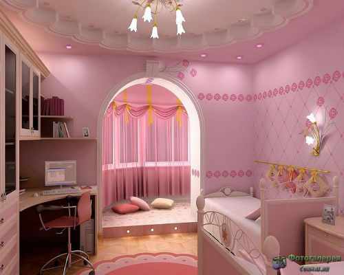 Детская комната для девочки 5