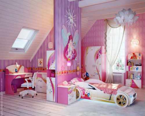 Детская комната для девочки 7