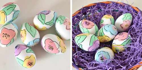 Красим яйца на Пасху: оригинальные идеи с помощью салфеток