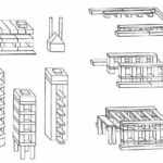 Схемы зданий из строительных наборов