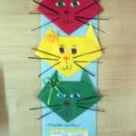 «Кошачий светофор» — поделка в технике оригами