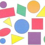 Разноцветные геометрические фигуры