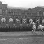 Жуков на Параде Победы в 1945