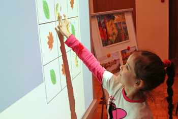 Использование проектора в детском саду