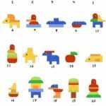 Схемы сборки животных из конструктора «Лего»