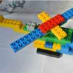 Модель вертолёта из конструктора LEGO