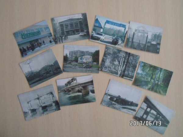 Старые и современные фото разных мест города