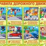 Восемь картинок по Правилам дорожного движения