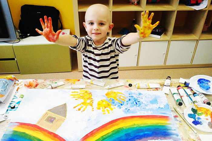 Изотерапия для онкобольных детей